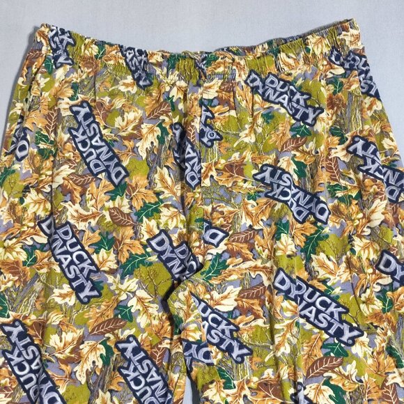 Duck Dynasty pyjama pants men's size XL brown graphic design - Picture 2 of 10